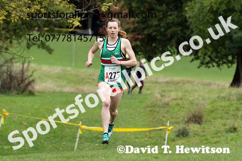 Senior womens Northern Cross Country Relays, Graves Park, Sheffield. Photo: David T. Hewitson/Sports for All Pics